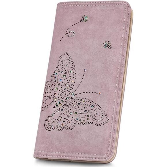 Wallet Ultra Slim, Clutch Long Pink - Picture 1 of 6